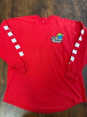Disney 2019 Pixar Toy Story Pizza Planet Spirit Jersey Shirt